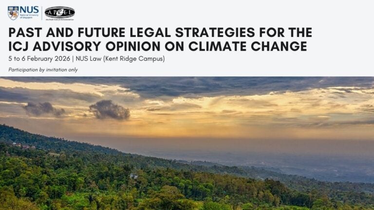 Past and Future Legal Strategies for the ICJ Advisory Opinion on ...