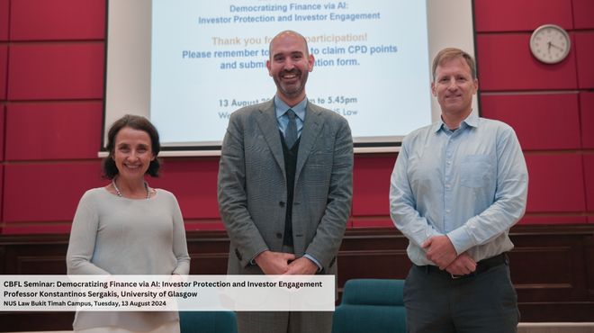 CBFL Seminar Democratizing Finance via AI Investor Protection and Investor Engagement Professor Konstantinos Sergakis, University of Glasgow (3)