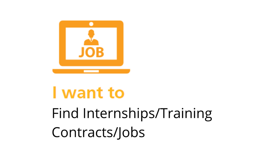 I WANT TO FIND INTERNSHIPSTRAINING CONTRACTSJOBS