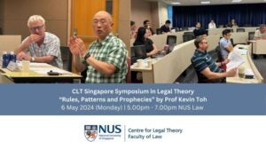 CLT SSLT Seminar With Kevin Toh On 6 May 2024 - Centre For Legal Theory