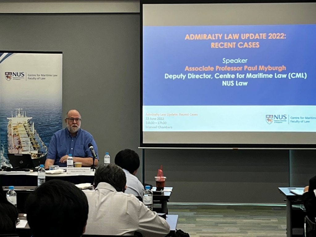 CML Admiralty Law Update Cases in 20212022 by Paul Myburgh Centre