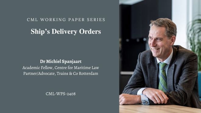 Home Page - Centre for Maritime Law