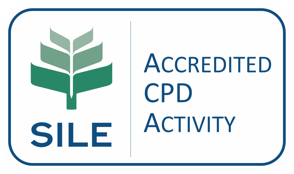 SILE Accredited CPD Activity B-W (HORIZONTAL) SILE Accredited CPD Activity B-W (HORIZONTAL)