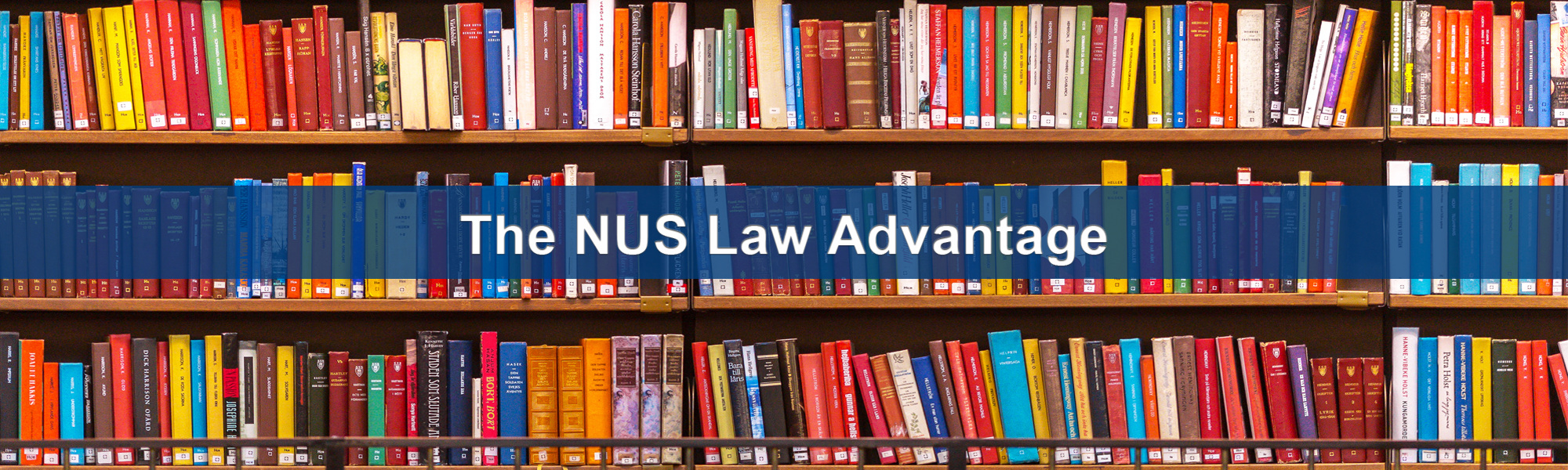 The nus law advantage banner