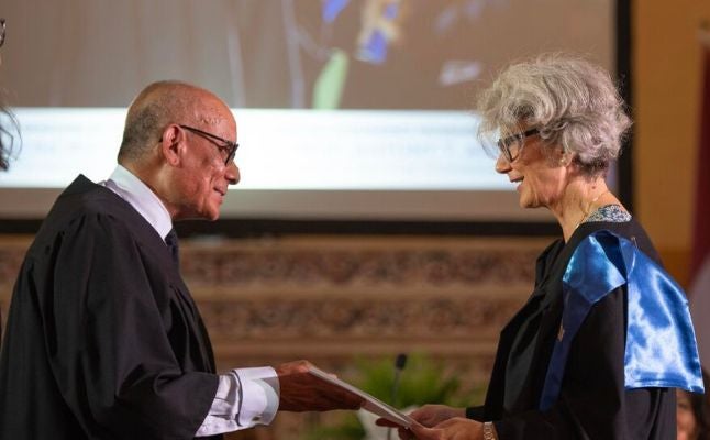 Professor Antony Anghie with academics at the European University Institute